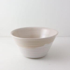 Twotone Ramen Bowl - Beige White