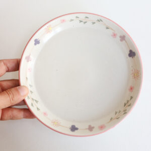 Flowers Handdrawn Small Plate