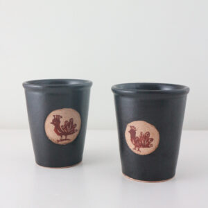 2pcs Take-away Cup - Peacock