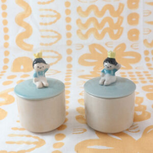 2pcs Crown Boy Container