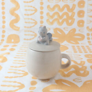 Purple Dragon Cup with Lid