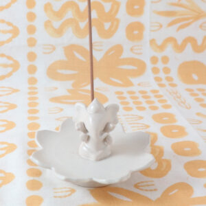 Ganesha Flower Incense Stick Holder