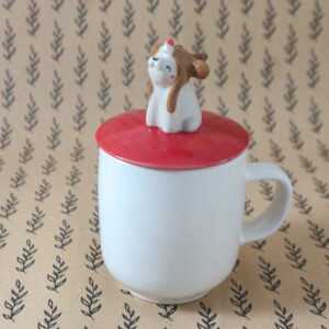 Polar Bear with Reindeer Hat *FREE Personalized Gold Text
