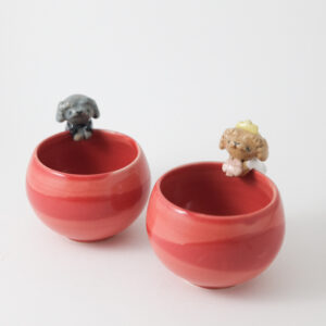Set Pooddle Teacup- 2pcs