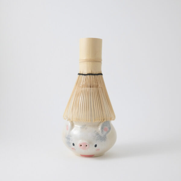 Chasen Holder - White Pig - Image 2