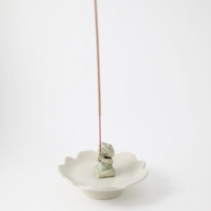 Frog Flower #2 Incense Stick Holder