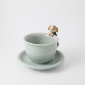 Beagle Cup & Saucer