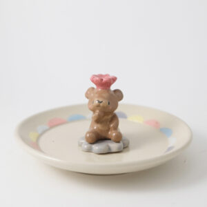 Bear- Smell the Flowers Incense Stick Holder