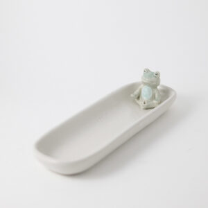 Frog #2 Rectangle Tray Incense Stick Holder