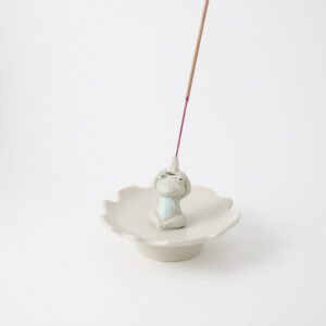 Frog Flower #3 Incense Stick Holder