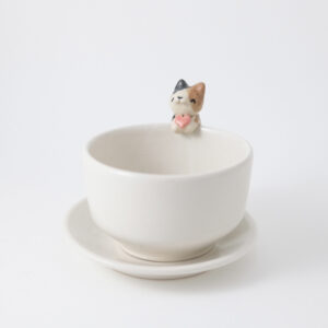Calico cat Cup & Saucer
