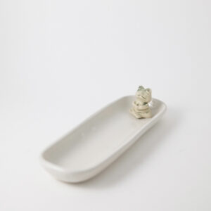 Frog #1 Rectangle Tray Incense Stick Holder