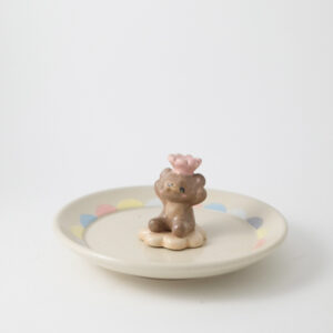 Smiley Bear- Smell the Flowers Incense Stick Holder